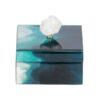 Bethany - Aqua Jewelry Box, Stackable Decorative Storage Boxes With Lids - Colorful - Image 9