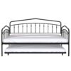 Fox - Twin Daybed With Twin Trundle - Black - Image 2