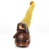 Gnomes Decorations, For Fall Thanksgiving Table Decorations (Set of 2) - Brown / Yellow - Image 4