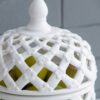 Ballas - Bird Lidded Jar - White - Image 3