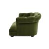 Kiki - Chesterfield Dog Sofa Bed, Medium - Olive Green - Image 4