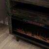 Avondale - Electric Fireplace TV Console, For TVs Up To 95" - Charcoal Brown - Image 4