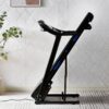 Treadmills For Home, Electric Treadmill With Automatic Incline, Foldable 3.5Hp Workout Running Machine Walking, Double Running Board Shock Absorption Pulse Sensor Bluetooth Speaker App Fitshow - Black - Image 4