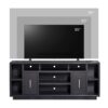 Sunset - TV Stand Console For TVs Up To 95" - Black - Image 7