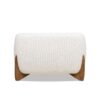 Alpine - Sherpa Arm Chair - Ivory White - Image 4