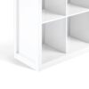 Artisan - 9 Cube Bookcase And Storage Unit - White - Image 5