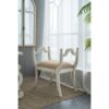 Harlow - Bench, Farmhouse / French Country Style Vanity Chair - Beige / White - Image 10
