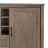 Ela - Sideboard With Wine Storage - Smoky Brown - Image 6