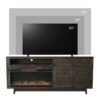 Avondale - Electric Fireplace TV Console, For TVs Up To 95" - Charcoal Brown - Image 9