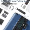 Hardshell Luggage Sets 6 Piece Suitcase Set, Expandable Lightweight Suitcases With Wheels, Tsa Lock - Blue - Image 19