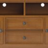 Amherst - Wide TV Media Stand - Light Golden Brown - Image 4