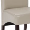 Avalon - Deluxe Parson Dining Chair (Set of 2) - Satin Cream - Image 9