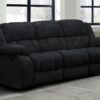 Stonic - Reclining Sofa - Ebony - Image 4