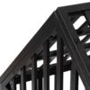 Heavy Duty Dog Crate Large Dog Cage Strong Metal Dog Kennels And Crates For Large Dogs With 4 Lockable Wheels - Black - Image 21