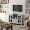 Artisan - Tall TV Media Stand - Fog Gray - Image 9