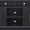 Sunset - TV Stand Console For TVs Up To 80" - Black - Image 5