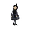 Halloween Sitting Witch Decor - Black - Image 4