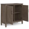 Ela - Low Storage Cabinet - Smoky Brown - Image 3
