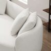 Dylan - Modern French Boucle Sofa - White - Image 5