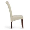 Cosmopolitan - Deluxe Tufted Parson Chair (Set of 2) - Satin Cream - Image 4