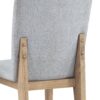 Caspian - 5 Piece Round Dining Table Set With Chairs - Oak - Image 10