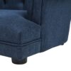 Kiki - Chesterfield Dog Sofa Bed Medium - Pacific Blue - Image 6
