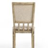 Brutus - Wide Contemporary Fabric Dining Chair (Set of 2) - Reclaimed Wheat - Image 5