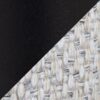 Braided Matisse - Twin Size Headboard - Black / Cream - Image 6