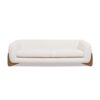 Alpine - Sherpa Sofa - Ivory White - Image 2