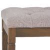 Waverly - Tufted Ottoman Bench - Cloud Gray - Image 5