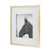 Wall Art Horse Animal Printing, Wall Decor Accent (Set of 2) - Golden / White - Image 8