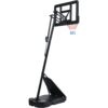 Portable Basketball Hoop Basketball System Adjustable For Youth Adults LED Basketball Hoop Lights, Colorful Lights, Waterproof, Super Bright To Play At Night Outdoors, Good Gift For Kids - Black - Image 13