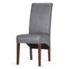 Avalon - Deluxe Parson Dining Chair (Set of 2) - Stone Gray - Image 3