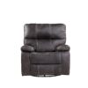 Hooper - Swivel Gliding Recliner - Gray - Image 2