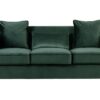Bayberry - Velvet Sofa Loveseat Living Room Set - Green - Image 2