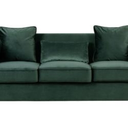 Bayberry - Velvet Sofa Loveseat Living Room Set - Green