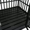 Heavy Duty Dog Cage Pet Crate With Roof - Black - Image 11