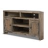 Joshua Creek - Corner TV Stand For TVs Up To - Barnwood - Image 3