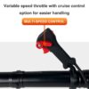 Backpack Gas Leaf Blower, 76Cc, 660Cfm, 200Mph, 4 Stroke Air Cooling Gas Backpack Grass Blower, Snow Blower Epa Compliant - Red - Image 7