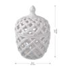 Ballas - Bird Lidded Jar - White - Image 5