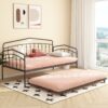 Fox - Twin Daybed With Twin Trundle - Black - Image 8