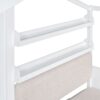 Twin Size House Bed With Sofa, Kids Platform Bed With 2 Drawers And Storage Shelf - White - Image 7