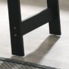 Kenzo - End Table With Faux Marble Top Finish - Black - Image 3