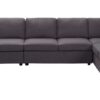 Tifton - Modular Sectional Sofa With Reversible Chaise - Dark Gray - Image 2