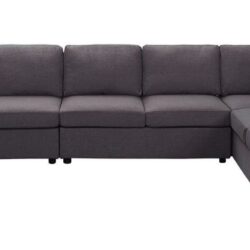 Tifton - Modular Sectional Sofa With Reversible Chaise - Dark Gray
