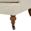Alana Lawson - Three Cushion Tightback Sofa - Light Beige - Image 8