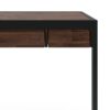 Erina - Small Desk - Distressed Charcoal Brown - Image 7