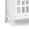 Bedford - Low Storage Media Cabinet - White - Image 6