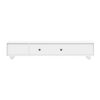 Modern TV Stand For TVs Up To 80", Entertainment Center With Glass Door, 2 Drawers And Cabinets, Wood TV Storage Cabinet With Solid Wood Legs And Metal Handles For Living Room - White - Image 14