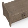 Ela - Entryway Storage Bench - Smoky Brown - Image 7